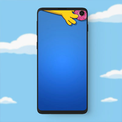 Amazing wallpapers  for your Samsung  Galaxy S10  that hide 