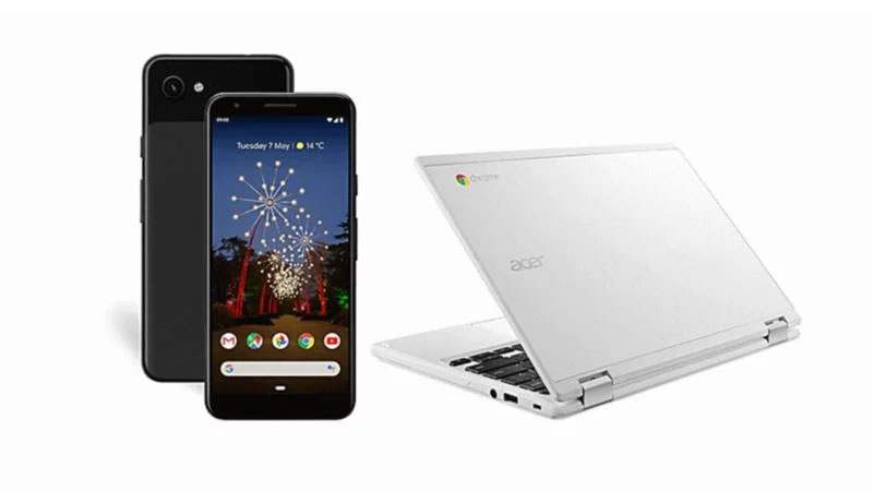 Free Acer Chromebook with Google Pixel 3a