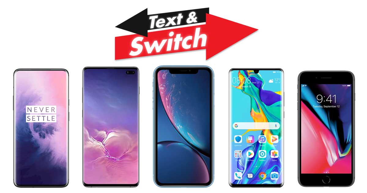 Text To Switch | Change your mobile network with a text message​