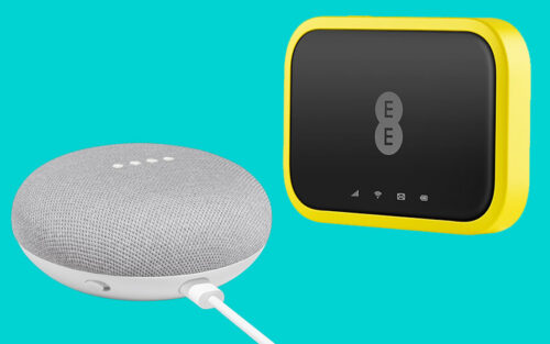 EE Mobile Broadband with Google Home Mini