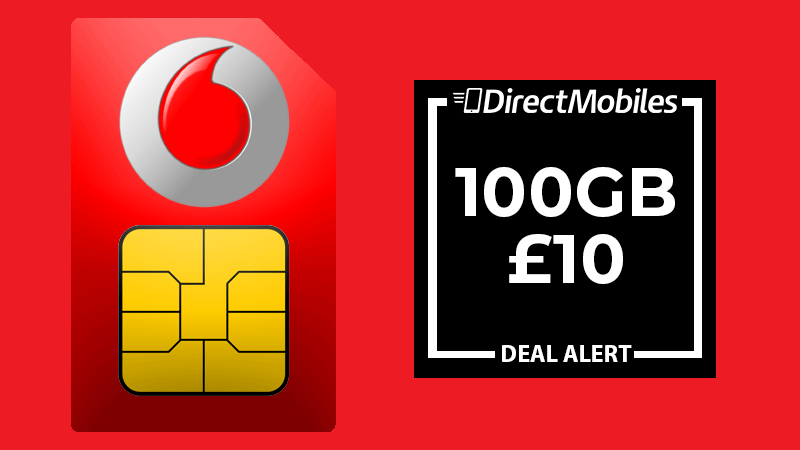 These Vodafone Sim Only Deals Give You 100gb Of Data For 10 A Month