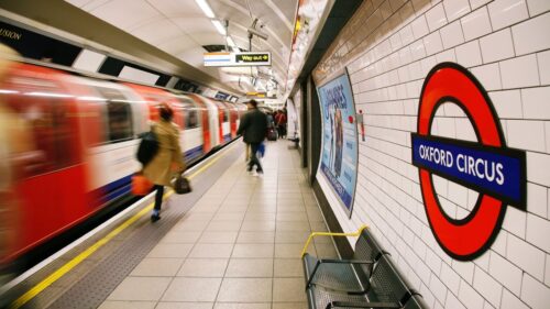 Oxford Circus London underground