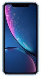 iPhone XR blue front iPhone XR blue front